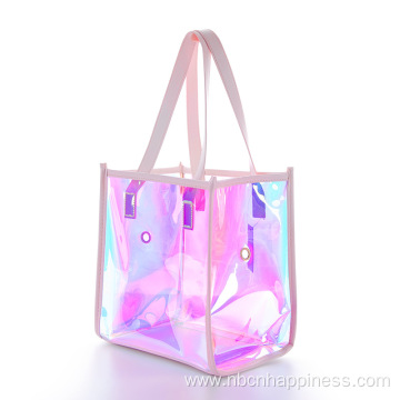 Frost Resistant Tote Bag Ladies Laser Tote Bag